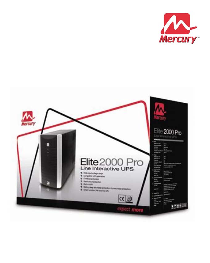 Mercury Elite 2000 Pro UPS
